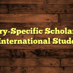 Country-Specific Scholarships for International Students